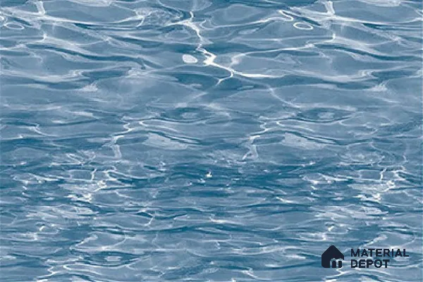 TL 01893 C Azure Blue Dark 18 x 12 inch Glossy Finish Ceramic Wall Tile - 6 mm