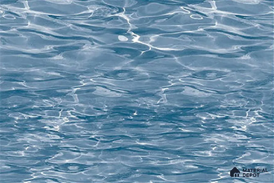 TL 01893 C Azure Blue Dark 18 x 12 inch Glossy Finish Ceramic Wall Tile - 6 mm