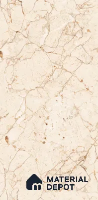 Budget Friendly Marble Floor & Wall Tile Value For Money TL 05597 Crema Arenado 4 ft x 2 ft - Vitrified Glossy Finish -9 mm | 3 Random Design | Suitable for Living Room, Bedroom & Bathroom