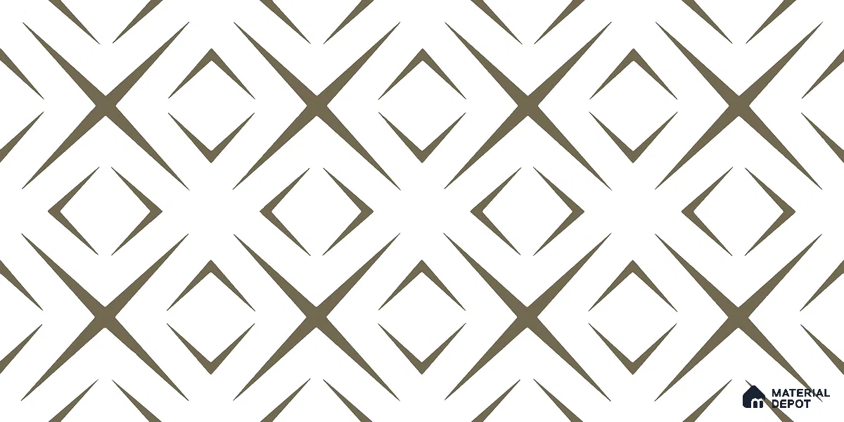 Glass Highligter Wall Tile TL 00259 A Gold Axis 2 ft x 1 ft Glossy Finish Ceramic Tile - 9 mm | Suitable For Bathroom, Kitchen Backsplashes