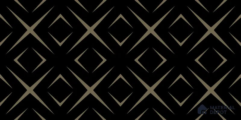 Glass Highligter Wall Tile TL 00259 B Midnight Matrix 2 ft x 1 ft Glossy Finish Ceramic Tile - 9 mm | Suitable For Bathroom, Kitchen Backsplashes