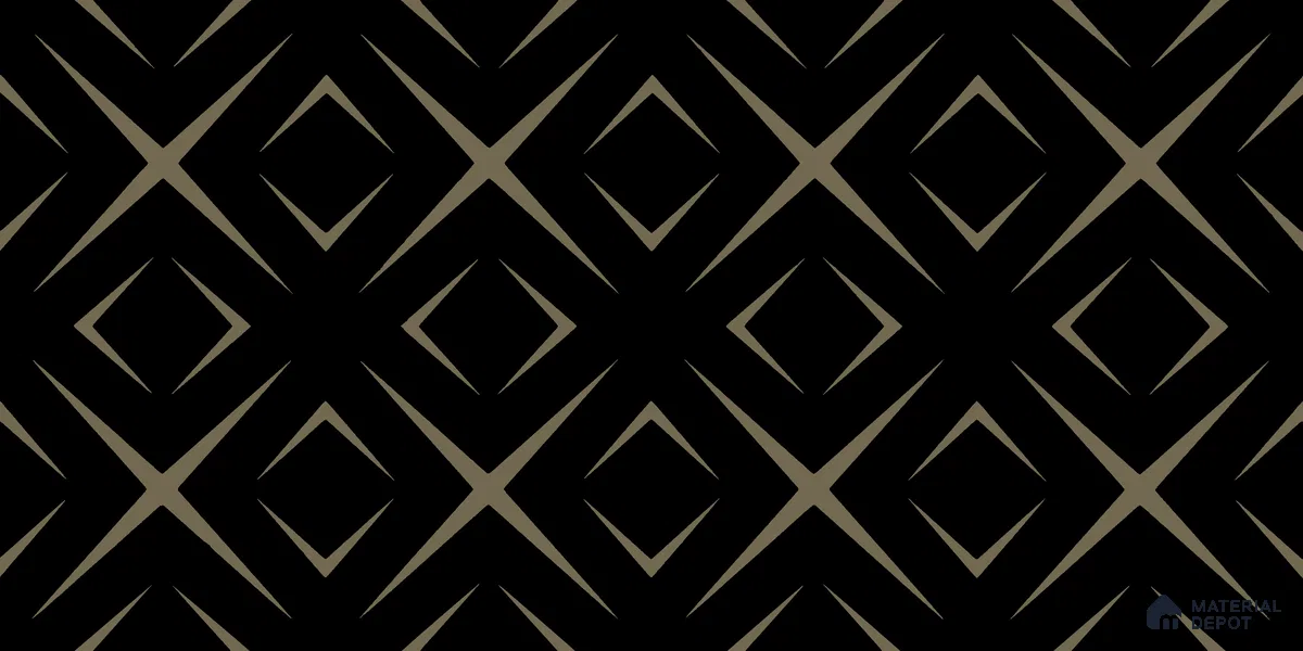 Glass Highligter Wall Tile TL 00259 B Midnight Matrix 2 ft x 1 ft Glossy Finish Ceramic Tile - 9 mm | Suitable For Bathroom, Kitchen Backsplashes