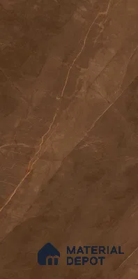 Marble Floor & Wall Tile TL 02180 Armani Brown 4 ft x 2 ft High Gloss Finish Vitrified Tile - 9 mm (Random 4)