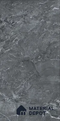 Marble Wall & Floor Tile TL 05311 Aurelio Polar Dark 4 ft x 2 ft Vitrified Glossy Finish - 9 mm | Suitable for Living Room, Bedroom, Feature / Accent Walls & Highlighter Wall (Sample)