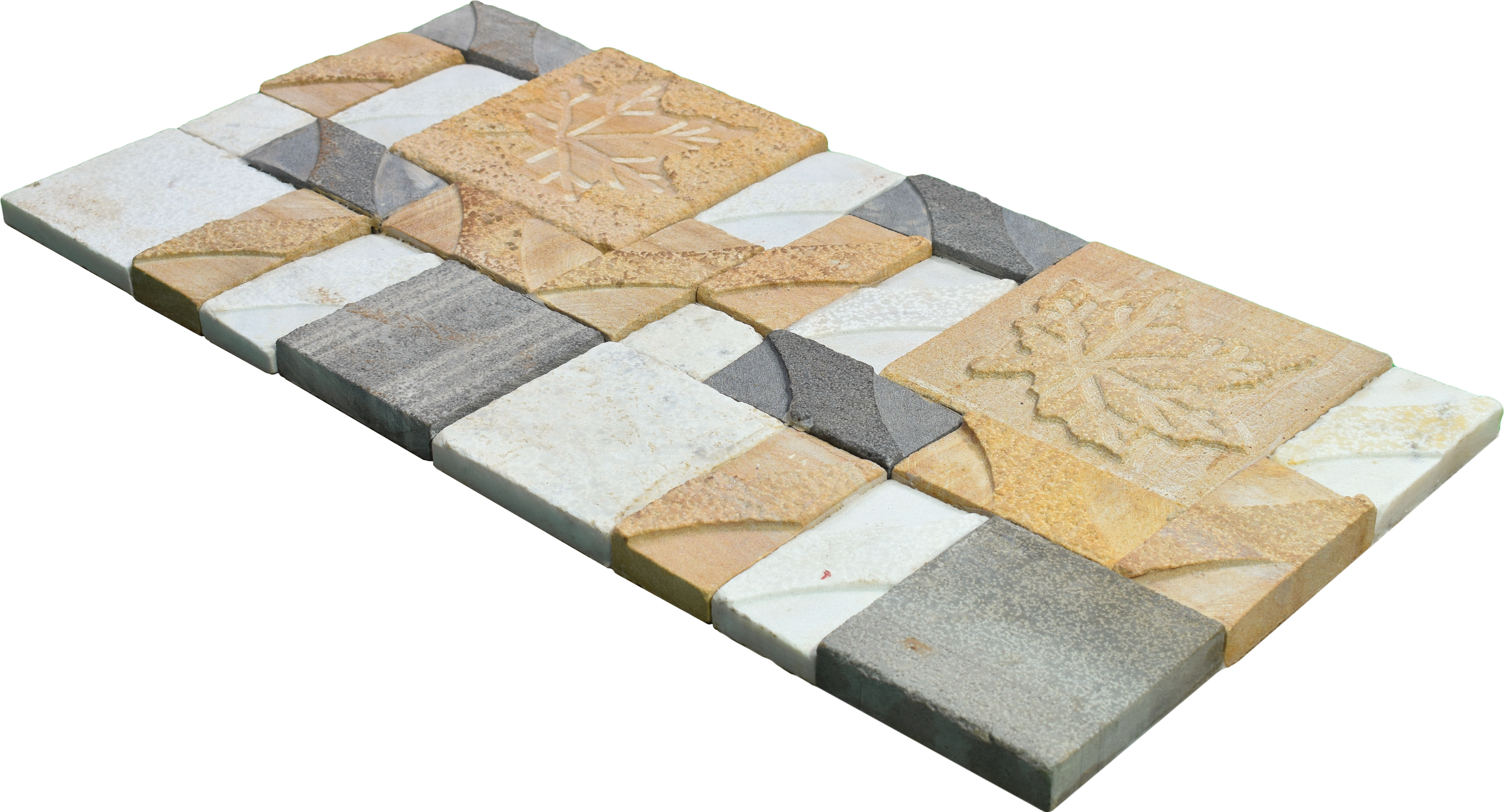WL 00080 Ash Maple 300 x 300 mm Natural Stone Wall Cladding | Stone is a Natural Product, Please Expect Variation in Shades