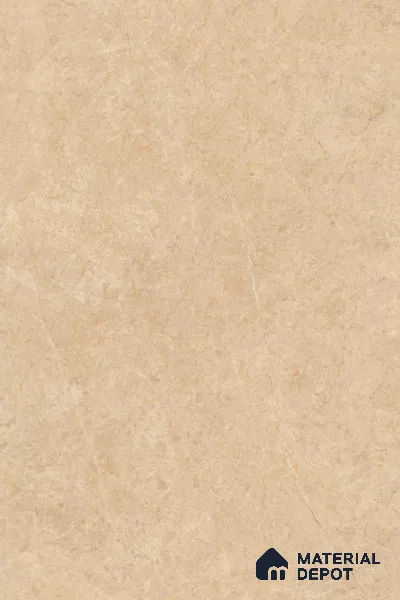 Budget Friendly Large Format Marble Floor Tile TL 04396 Avira Beige Glossy Finish Vitrified Colorbody Tile - 15 mm | Suitable for Living Room, Bedroom, Office | Adhesive and Spacers Must be Used During Installation