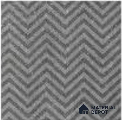 Subway Wall Tile TL 04976 Marrakech Compact Chevron Grey 8 x 8 inch Ceramic Matte Finish - 10 mm | Suitable for Highlighter Walls, Foyer, Bathroom, Kitchen Wall & Backsplashes (Sample)