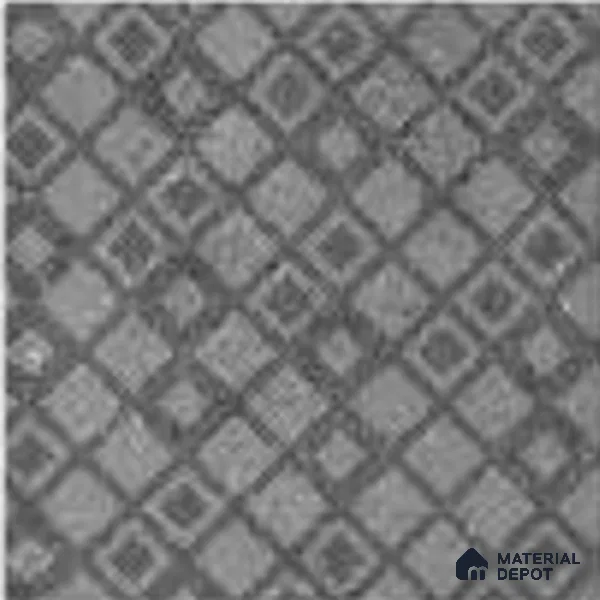 Subway Wall Tile TL 04976 Marrakech Compact Chevron Grey 8 x 8 inch Ceramic Matte Finish - 10 mm | Suitable for Highlighter Walls, Foyer, Bathroom, Kitchen Wall & Backsplashes (Sample)