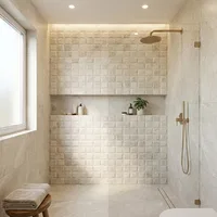 Bathroom Punch Tiles