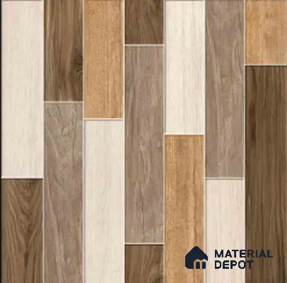 TL 00458 Beaver Brown 2 ft x 2 ft Matte Finish Digital Porcelain Floor & Wall Tile - 9.5 mm