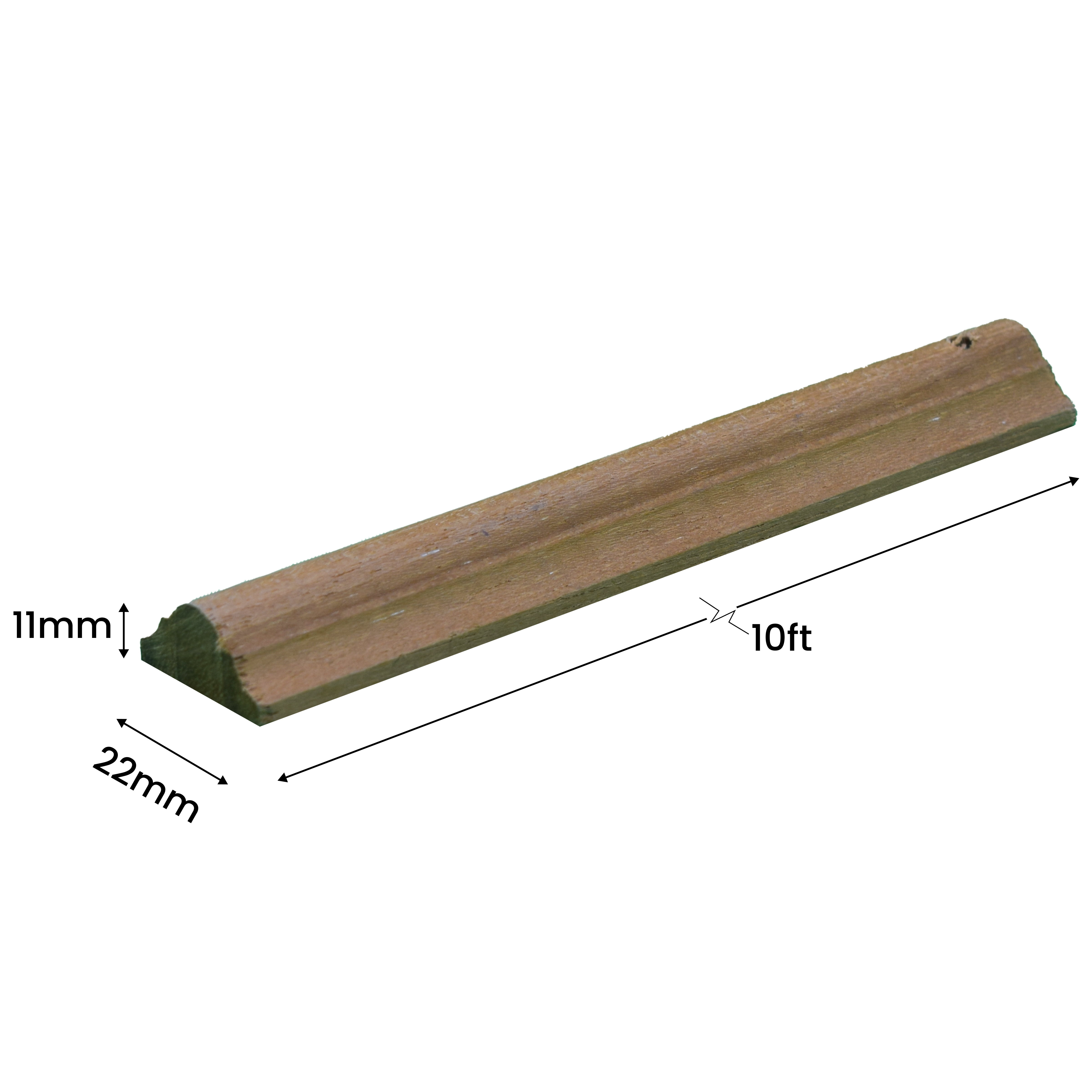 Ready To Install DIY Finished Teak Wood Designer Wainscot French Wall Moulding Design 2 Granulux PM 00295 H | 7.5 ft x 22 mm x 11 mm | Nail & Adhesive Installation