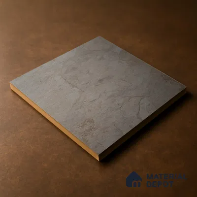 Budget Friendly Stone Look Value for Money Parking Glow Beige Floor Tile 16 x 16 inch | TL 00662 A | Vitrified Matte Finish Tile - 12 mm | Suitable For Parking, Outdoor, Balcony & Terrace | Pattern Alignment May Vary | 2-3 mm Spacer is Mandatory