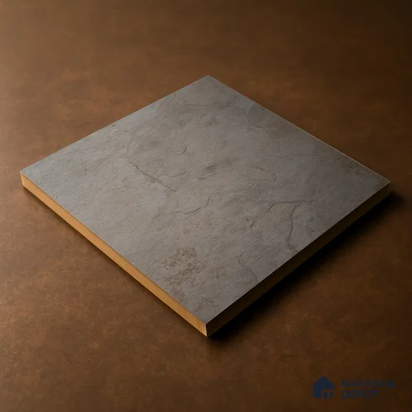 Budget Friendly Stone Look Value for Money Parking Glow Beige Floor Tile 16 x 16 inch | TL 00662 A | Vitrified Matte Finish Tile - 12 mm | Suitable For Parking, Outdoor, Balcony & Terrace | Pattern Alignment May Vary | 2-3 mm Spacer is Mandatory