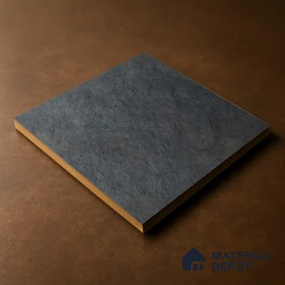 Budget Friendly Stone Look Value for Money Parking Ash Grey Floor Tile 16 x 16 inch | TL 00662 C | Vitrified Matte Finish Tile - 12 mm | Suitable For Parking, Outdoor, Balcony & Terrace | Pattern Alignment May Vary | 2-3 mm Spacer is Mandatory