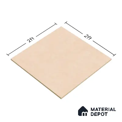 TL 00578 Beige 2 ft x 2 ft Matte Finish Digital Porcelain Floor & Wall Tile - 9.5 mm