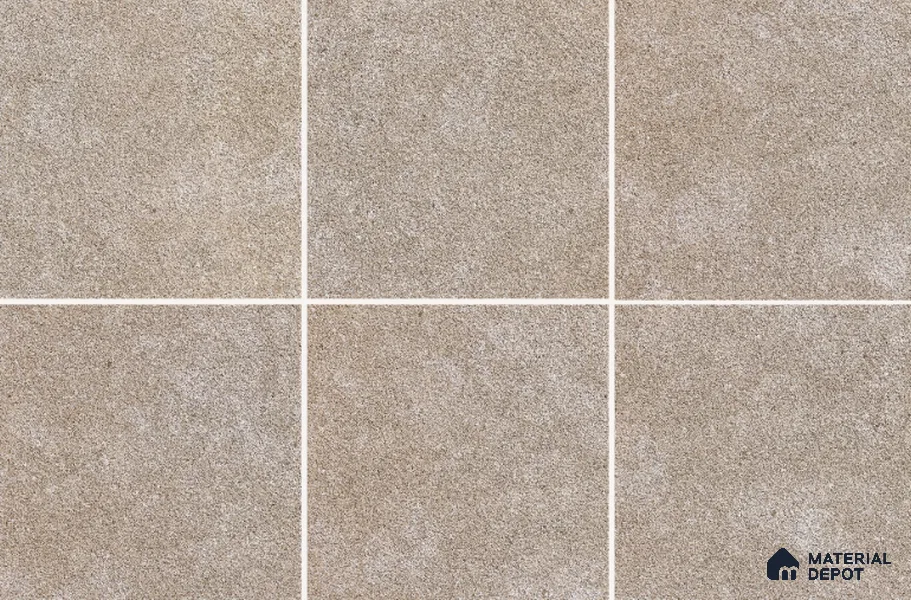 TL 02317 Beige 2 ft x 2 ft Random Face Rustic Matte Finish Vitrified Full Body Floor Tile - 15 mm (Sample)