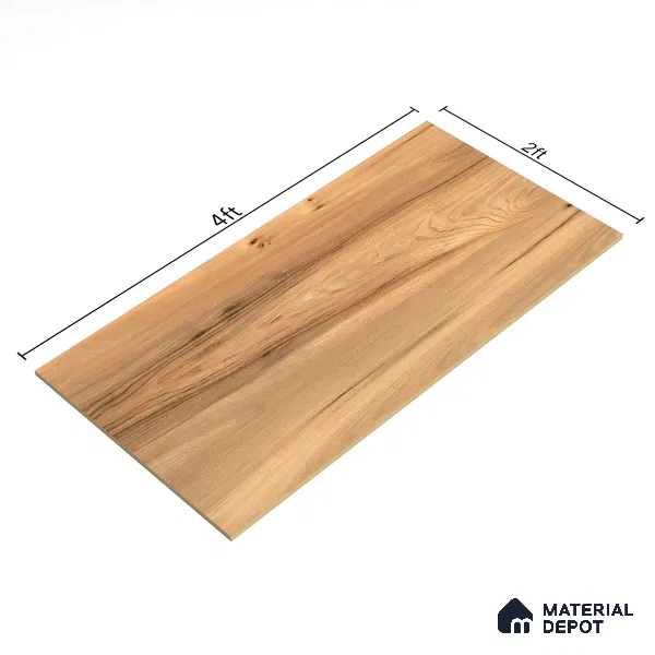 TL 05817 Beige 4 ft x 2 ft Matte Finish Vitrified Wall & Floor Tile - 9.5 mm