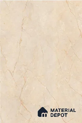 TL 00349 Beige 6 ft x 4 ft Glossy Finish Endless Vitrified Wall & Floor Tile - 9 mm | Adhesive and Spacers Must be Used During Installation