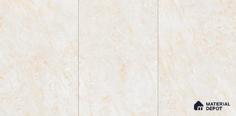 TL 00355 Beige 6 ft x 4 ft Matte Finish Endless Vitrified Wall & Floor Tile - 9 mm | Adhesive and Spacers Must be Used During Installation