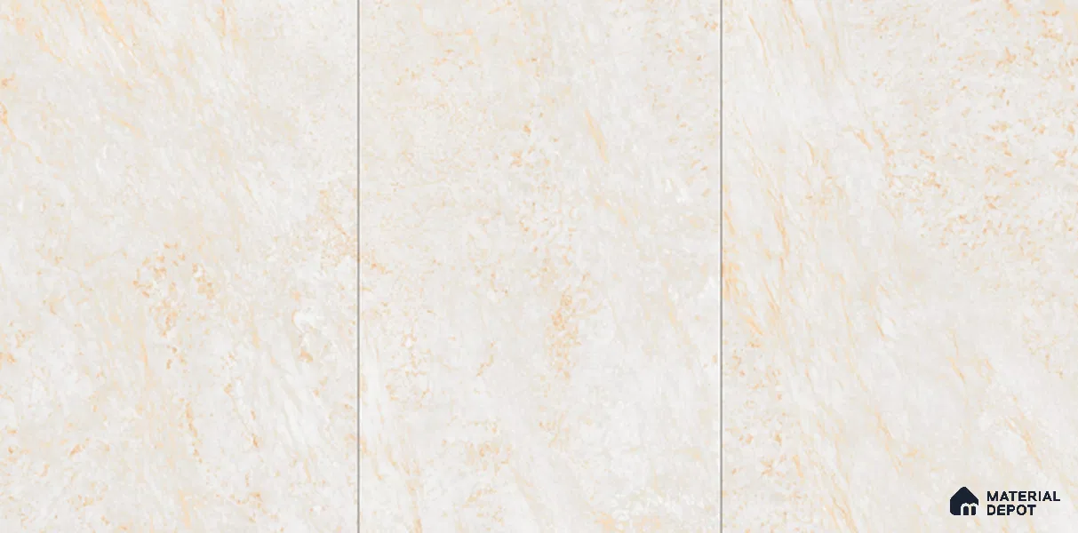 TL 00355 Beige 6 ft x 4 ft Matte Finish Endless Vitrified Wall & Floor Tile - 9 mm | Adhesive and Spacers Must be Used During Installation