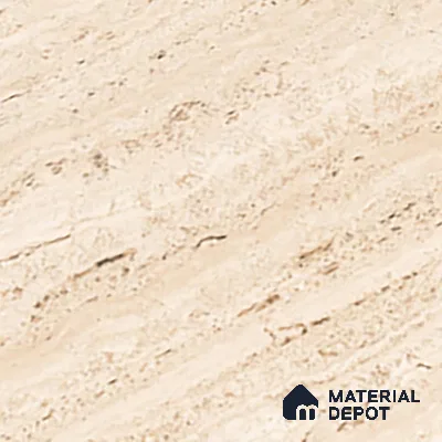 Marble Floor & Wall Tile TL 05615 Beige Blanco 4 ft x 2 ft Matte Finish Vitrified Tile - 9 mm