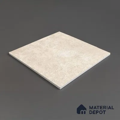 Parking Rustic Floor Tile TL 06311 Beige Crema 16 x 16 inch Heavy Duty Glazed Vitirified Tile - 12 mm | Pattern Alignment May Vary | 2-3 mm Spacer is Mandatory (Sample)