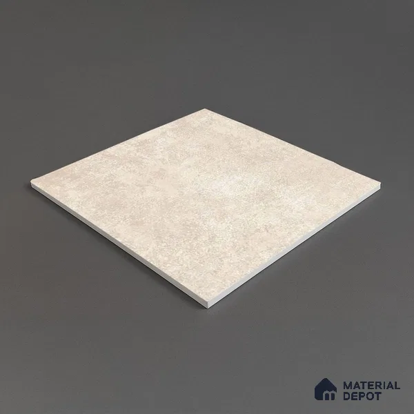 Parking Rustic Floor Tile TL 06311 Beige Crema 16 x 16 inch Heavy Duty Glazed Vitirified Tile - 12 mm | Pattern Alignment May Vary | 2-3 mm Spacer is Mandatory (Sample)