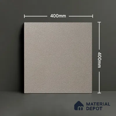Budget Friendly Plain Look Value for Money Parking Beige Crema Floor Tile 16 x 16 inch | TL 00591 | Vitrified Matte Finish Tile - 12 mm | Suitable For Parking, Outdoor, Balcony & Terrace | Pattern Alignment May Vary | 2-3 mm Spacer is Mandatory