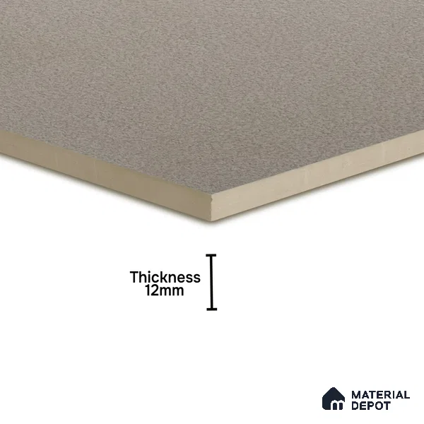 Budget Friendly Plain Look Value for Money Parking Beige Crema Floor Tile 16 x 16 inch | TL 00591 | Vitrified Matte Finish Tile - 12 mm | Suitable For Parking, Outdoor, Balcony & Terrace | Pattern Alignment May Vary | 2-3 mm Spacer is Mandatory