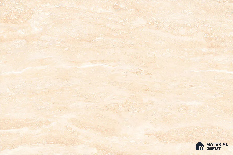 TL 01889 B Marshmallow Light 18 x 12 inch Glossy Finish Ceramic Wall Tile - 6 mm