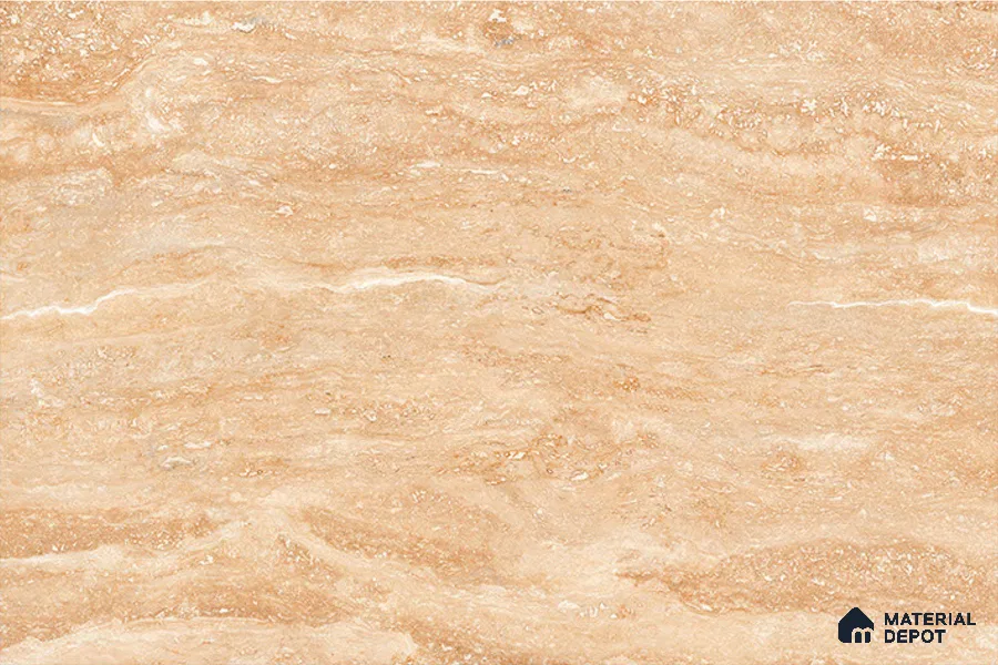 TL 01889 A Beige Dark 18 x 12 inch Glossy Finish Ceramic Wall Tile - 6 mm