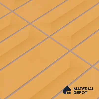 Faux Subway Wall Tile TL 06513 B  SR GL 8050 24 inch x 12 inch Ceramic Glossy Finish - 8 mm | Suitable for Accent / Feature Walls, Bathroom, Kitchen Wall & Backsplashes | Please Expect a Slight Variation of Pattern (Sample)
