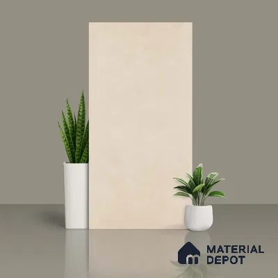 Stone Look Floor Tile TL 06644 B Hanging Leaf Base 4 ft x 2 ft Vitrified Matte Finish - 9 mm | (Random 3) | Suitable for Living Room, Bedroom, Bathroom, Kitchen, Office, Elevation & Dining (Sample)