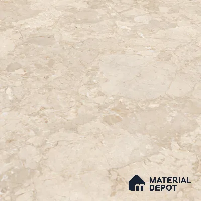 Marble Look Tile TL 08838 6 ft x 4 ft Glossy Finish Vitrified Tile - 9 mm | Adhesive and Spacers Must be Used During Installation