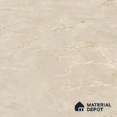 Marble Look Tile TL 08836 6 ft x 4 ft Glossy Finish Vitrified Tile - 9 mm | Adhesive and Spacers Must be Used During Installation