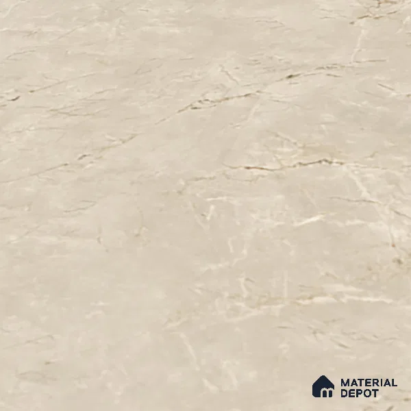 Marble Look Tile TL 08836 6 ft x 4 ft Glossy Finish Vitrified Tile - 9 mm | Adhesive and Spacers Must be Used During Installation
