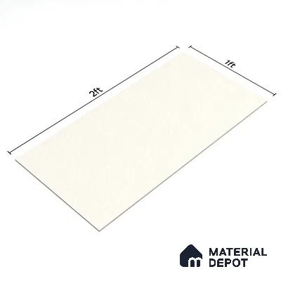 Patterned Wall Tile TL 06488 B   24 inch x 12 inch Ceramic Matte Finish - 8 mm | Suitable for Accent / Feature Walls, Living Room, Bedroom, Bathroom, Kitchen Wall & Backsplashes | Please Expect a Slight Variation of Pattern