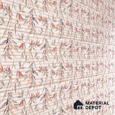 Highlighter Wall Tile TL 06485   24 inch x 12 inch Ceramic Matte Finish - 8 mm | Suitable for Accent / Feature Walls, Living Room, Bedroom, Bathroom, Kitchen Wall & Backsplashes (Sample)