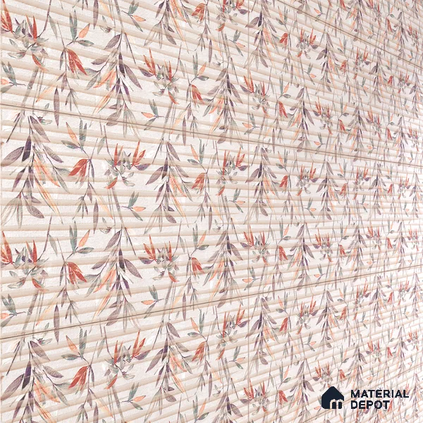 Highlighter Wall Tile TL 06485   24 inch x 12 inch Ceramic Matte Finish - 8 mm | Suitable for Accent / Feature Walls, Living Room, Bedroom, Bathroom, Kitchen Wall & Backsplashes (Sample)