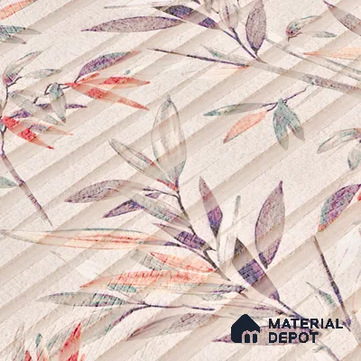 Highlighter Wall Tile TL 06485   24 inch x 12 inch Ceramic Matte Finish - 8 mm | Suitable for Accent / Feature Walls, Living Room, Bedroom, Bathroom, Kitchen Wall & Backsplashes (Sample)
