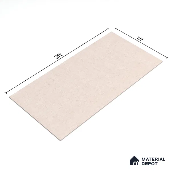 Stone Wall Tile TL 06485 C 24 inch x 12 inch Ceramic Matte Finish - 8 mm | Suitable for Accent / Feature Walls, Living Room, Bedroom, Bathroom, Kitchen Wall & Backsplashes (Sample)