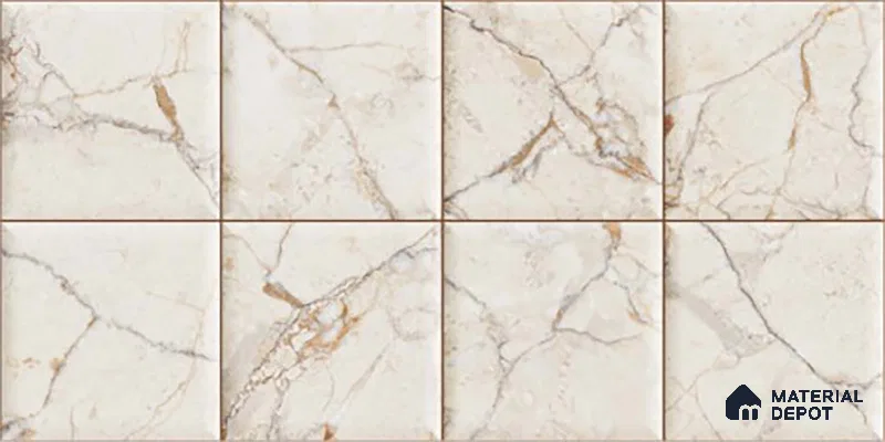 Highlighter Wall Tile TL 06536 NG Perlato HL 2 ft x 1 ft Ceramic Matte Finish - 8 mm | Suitable for Living Room, Kitchen & Bathroom (Sample)