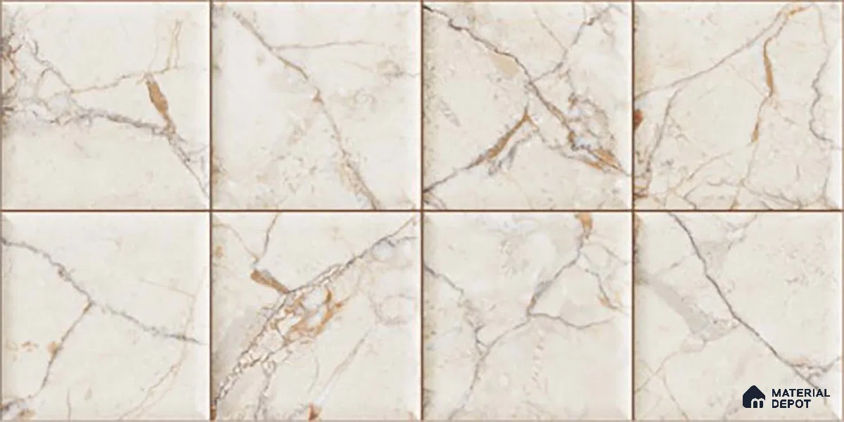 Highlighter Wall Tile TL 06536 NG Perlato HL 2 ft x 1 ft Ceramic Matte Finish - 8 mm | Suitable for Living Room, Kitchen & Bathroom (Sample)