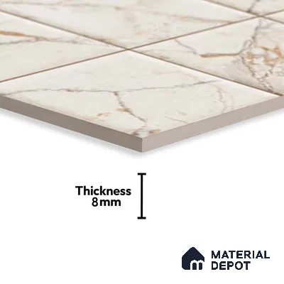 Highlighter Wall Tile TL 06536 NG Perlato HL 2 ft x 1 ft Ceramic Matte Finish - 8 mm | Suitable for Living Room, Kitchen & Bathroom (Sample)