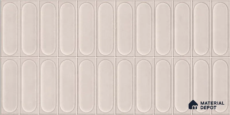 Highlighter Wall Tile TL 06541 C Liya Silver HL 2 ft x 1 ft Ceramic Matte Finish - 8 mm | Suitable for Living Room, Kitchen & Bathroom (Sample)