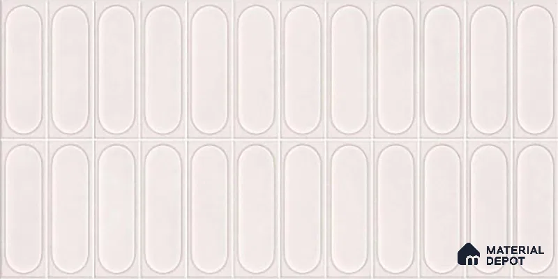 Highlighter Wall Tile TL 06541 E Liya Blanco HL 2 ft x 1 ft Ceramic Matte Finish - 8 mm | Suitable for Living Room, Kitchen & Bathroom (Sample)