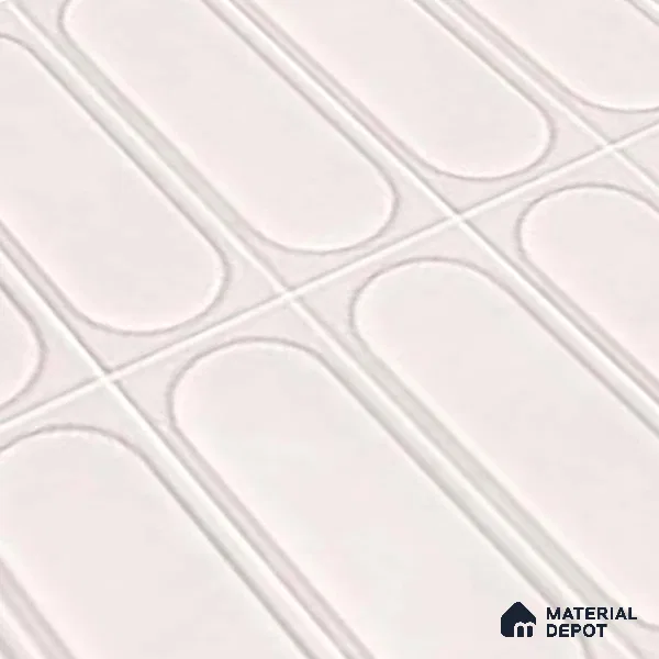 Highlighter Wall Tile TL 06541 E Liya Blanco HL 2 ft x 1 ft Ceramic Matte Finish - 8 mm | Suitable for Living Room, Kitchen & Bathroom (Sample)