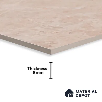 Marble Wall Tile TL 06561 C Sapeza Verde DK 2 ft x 1 ft Ceramic Glossy Finish - 8 mm | Suitable for Living Room, Kitchen & Bathroom (Sample)