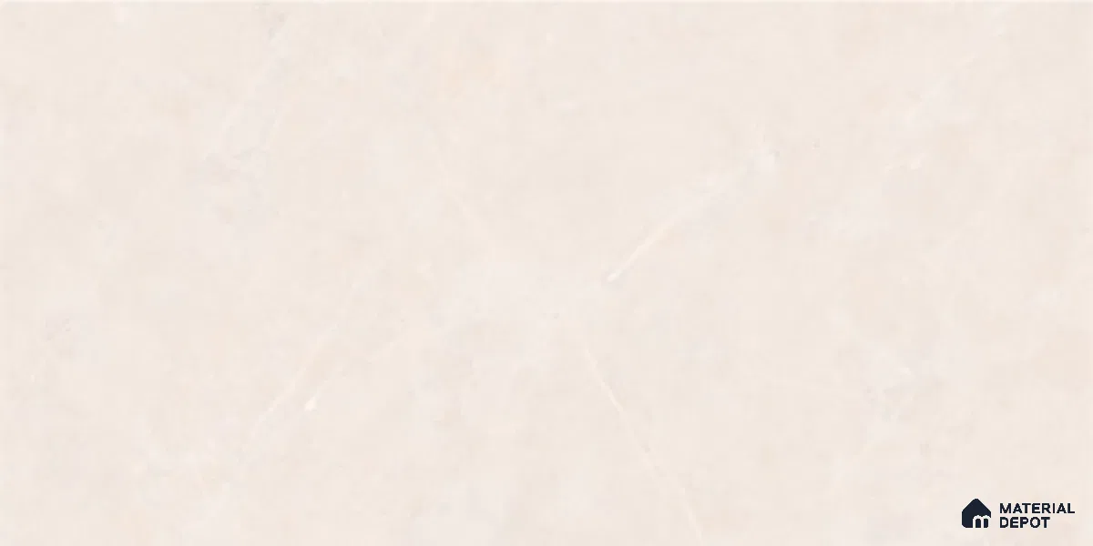 Marble Wall Tile TL 06561 D Raton Beige 2 ft x 1 ft Ceramic Glossy Finish - 8 mm | Suitable for Living Room, Kitchen & Bathroom (Sample)