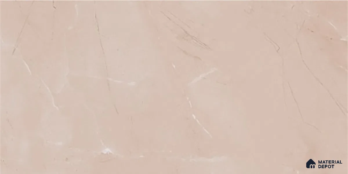Marble Wall Tile TL 06561 F Raton Brown 2 ft x 1 ft Ceramic Glossy Finish - 8 mm | Suitable for Living Room, Kitchen & Bathroom (Sample)